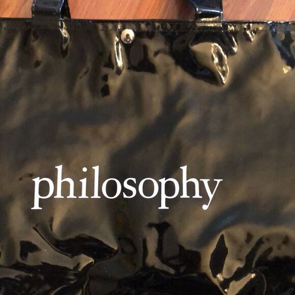 Philosophy Patent leather tote bag large - Picture 2 of 5
